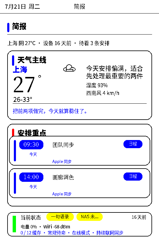 简报